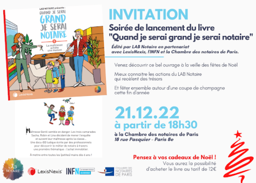 Notariat et communication de propagande auprès des jeunes&nbsp;enfants