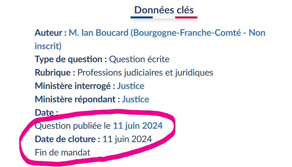 Fin de mandat égal fin de débat. C&rsquo;est beau la&nbsp;République!