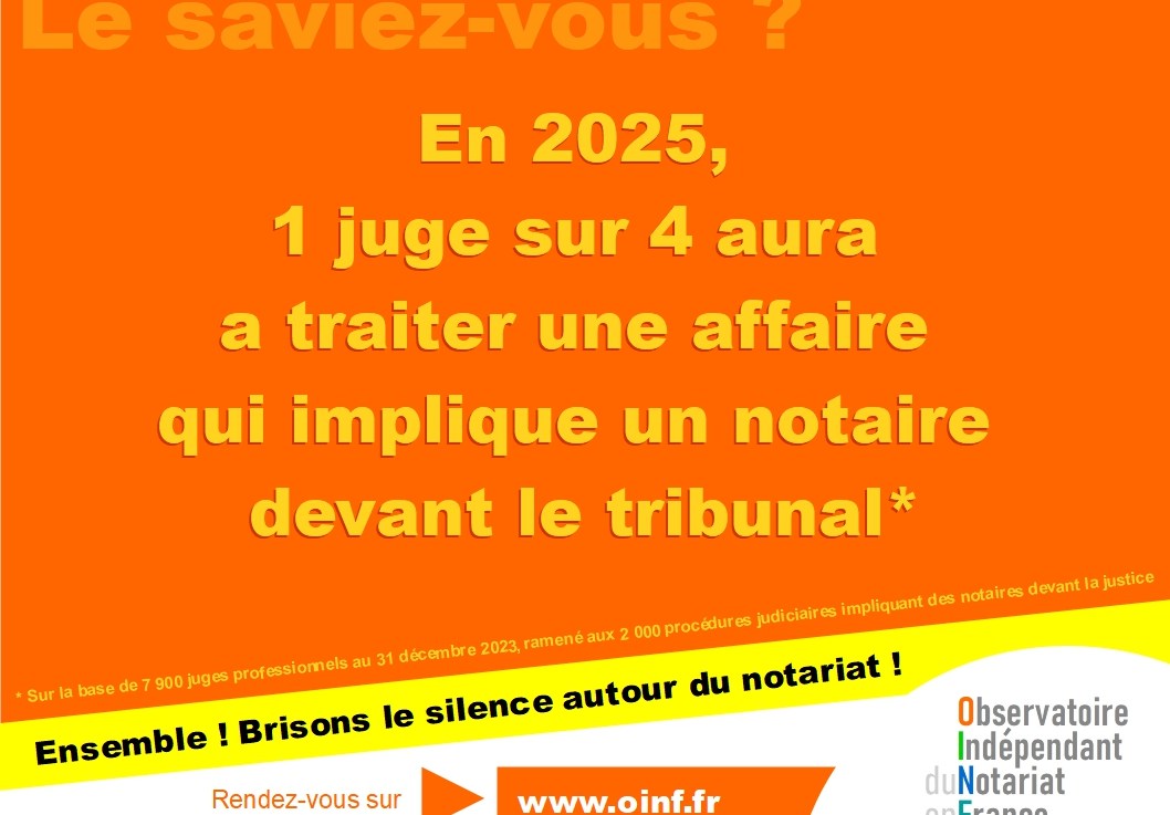 Justice et notariat &laquo;&nbsp;à la française&nbsp;&raquo;!